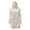 Beige, variant on Women's Longline Hooded Sweatshirt, Side Slit Detail with Pockets, Oversized Casual Pullover for Layered Looks and Comfortable Daily Wear-Beige