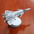 thumbnail image 3 of Avión de J20 de Aleación Fundida a Escala 1/144, Modelo con Soporte Coleccionable, 3 of 9