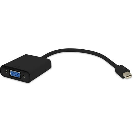Thunderbolt Pic Ematic Gold-Plated miniDisplayPort (Thunderbolt Port Compatible) to VGA Male to Female Adapter ()