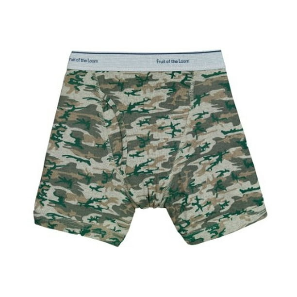Fruit of the Loom Fruit of the Loom Boys Underwear, 5 Pack Camo and