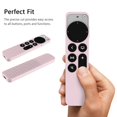 thumbnail image 2 of Sidaley Funda protectora para mando a distancia de TV 4K, funda protectora de silicona para mando de televisión, pieza de repuesto, para sala Electrónica Rosa, 2 of 6