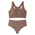thumbnail image 2 of Bixock Wireless Bra for Women No Underwire Plus Size Tank Bra Front Closure Fixed Cups Lift Support Breathable Abjustable Everyday Casual Women Under Wear, 2 of 7