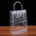 thumbnail image 3 of 24pcs Plastic Gift Tote Bag Gift Packing Bag Clear Gift Bags Small PVC Bags Reusable Transparent Bags, 3 of 3