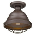 thumbnail image 1 of Golden Lighting 7316-OSF TBZ Bartlett Outdoor Semi-Flush, Textured Bronze, 1 of 1
