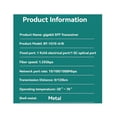 thumbnail image 2 of 1Pair 10G SFP+ Fiber to RJ45 Media Converter RJ45 to SFP+ 10/100/1000M/2.5G/10G Ethernet Converter Transceiver Plug, 2 of 5