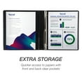 thumbnail image 2 of Samsill Economy 1" Round Ring Binder, Black, Customizable, 12 Pack, 2 of 6