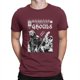 thumbnail image 5 of Camiseta para hombre con diseño de portada de cómic "Namel Ghoul InRed", de algodón vintage en tinta negra, de manga corta, con banda., 5 of 7