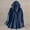Navy Sweatshirts for Women, variant on Olyvenn Womens Shacket Hooded Button Front Dual Chest Pocket Oversized Long Sleeve Outerwear for Country Outfits Weekend Farm Visits Light Blue S