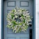 thumbnail image 1 of Corona de flores | Corona artificial de flores silvestres para puerta | Corona de simulación de primavera y verano para la decoración de la pared del patio, 1 of 7