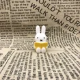 thumbnail image 4 of Figuras de acción japonesas de Miffy, modelo de conejo lector, juguetes, linda muñeca de dibujos animados, decoración de pasteles de escritorio, juguetes coleccionables, regalos para niños, 4 of 5