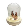 thumbnail image 4 of Pesebre con Luces LED Figuras Sagrada Familia Adorno para Mesa, 4 of 9