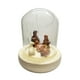 thumbnail image 5 of Juego de estatuillas de escena de con luces LED Nacimiento de Jesús Escultura religiosa para la decoración del hogar Soledad Estatuilla de la Natividad, 5 of 10