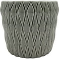 thumbnail image 5 of First of a Kind Ceramic Flower Pot (Brown) - Planters for Indoor & Outdoor Plants - 8 Inch Succulent Pots - Perfect for Healthy Your Plant's Growth - Flower Pot for Home & Office Décor, 5 of 7