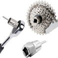 thumbnail image 4 of PEACNNG Outils de Démontage de Cassette de Vélo - Kit d'Outils de Chaîne de Vélo 3 Pcs avec Chaîne Fouet Cassette Verrouillage Pignon Ensemble de Réparation de Cycle pour Roue Libre 7 8 9 10 11 12 Vitesses, 4 of 7