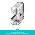 thumbnail image 6 of CASABREWS CM5418 20-Bar Espresso Machine and Coffee Maker, Stainless Steel, 6 of 8