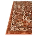 thumbnail image 6 of Unique Loom Oslo Collection Area Rug - Osterbro (3' x 13' Runner Brick Red/Beige), 6 of 7
