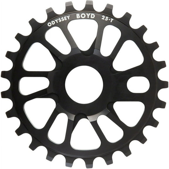Odyssey Boyd Sprocket - 25t, CNC Machined 7075-T6 Aluminum, Black