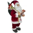 thumbnail image 3 of Northlight Standing Curly Beard Santa with Presents Christmas Figure - 24", 3 of 5
