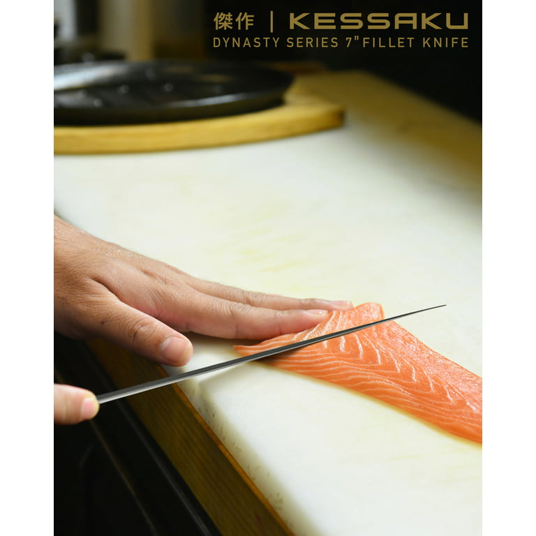 Kessaku 6 Sandwich Spreader Serrated Utility Knife - Dynasty Series –  KessakuUSA