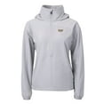 thumbnail image 2 of Women's Cutter & Buck  Gray VCU Rams Charter Eco Recycled Half-Zip Anorak Jacket, 2 of 3