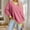 Pink-A, variant on Fengqque Women's Loose and Comfortable Crewneck Long Sleeve Sweatshirt Lightweight Pullover Fall Clothes Yellow XL(XL)