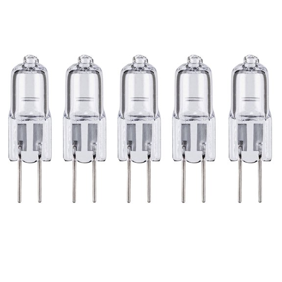 GJX 5Pcs Landscape Lighting Low Voltage Plug-In Bulb Capsule Led Light Crystal Light Source Warm Light Bulbs Style1