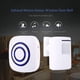 thumbnail image 5 of Business use motion sensor doorbell, outdoor doorbell kit wireless lane alarm: with 1 plug-in receiver and motion sensor detector, 5 of 5