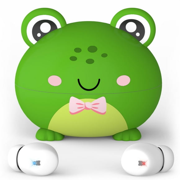 Auriculares inalámbricos COOTIMOCK Frog 85 dB con límite de volumen para niños 30 h