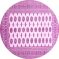 thumbnail image 1 of Ahgly Company Indoor Round Persian Pink Traditional Area Rugs, 7' Round, 1 of 4