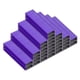 thumbnail image 1 of Grapas Uxcell para Grapadora, 2 Paquete de Grapas Estándar 26/6 de 1/4 de pulgada de Longitud para Suministros de Oficina, Morado, 1 of 6