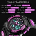 thumbnail image 7 of Digital Sport Watch for Age 5-12, Waterproof Outdoor Watches Analog Wrist Watches with Alarm Stopwatch for Age 5-12 Christmas Birthday Gift, 7 of 7