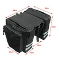 thumbnail image 6 of Water-Resistant Portable Bike Pannier Bag - 30L Panniers with Reflective , Bike Rear Seat Saddle Bags, 6 of 6