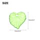 thumbnail image 2 of 200 Pcs Cuentas de Colgante de Acrílico Transparente Hoja Verde 8 con Agujero para Manualidades de Joyería Pulseras, 2 of 7