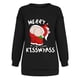 thumbnail image 4 of Sudaderas de Cuello Redondo de Navidad Para Mujer Moda Casual Manga Larga Impreso Ladies Tops Odeerbi ODB208487, 4 of 6