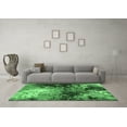 thumbnail image 3 of Ahgly Company Indoor Rectangle Oriental Emerald Green Industrial Area Rugs, 7' x 9', 3 of 4