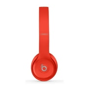 Beats by Dr. Dre Solo3 Casual Listening Active Noise Cancellation Bluetooth On-Ear Headphones, Red