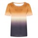thumbnail image 4 of Camiseta de Manga Corta de Cuello Redondo Impresa Casual de la Moda de las Mujeres, Poliéster Ligero para el Uso Diario, 4 of 8