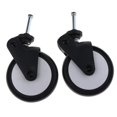 thumbnail image 4 of yotijay 1 Pair Rubber Infant Stroller Wheels Stroller Newborn and Toddler /Rear Front, 4 of 9