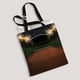 thumbnail image 2 of ABPHQTO Cancha de tenis Estadio Bolsa de lona Bolsa reutilizable Bolsas de compras Bolsa de asas 36x41 cm, 2 of 2