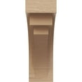 thumbnail image 2 of 4"W x 8"D x 12"H Classic Rockford Rough Cedar Woodgrain TimberThane Corbel, Primed Tan, 2 of 6