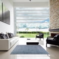 thumbnail image 6 of Ahgly Company Indoor Rectangle Mid-Century Modern Columbia Blue Oriental Area Rugs, 7' x 10', 6 of 6