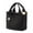 Black, variant on Unisex Canvas Handbags Lightweight Small Mini Totes Bags with Zipper Multi Pocket Handbags Black