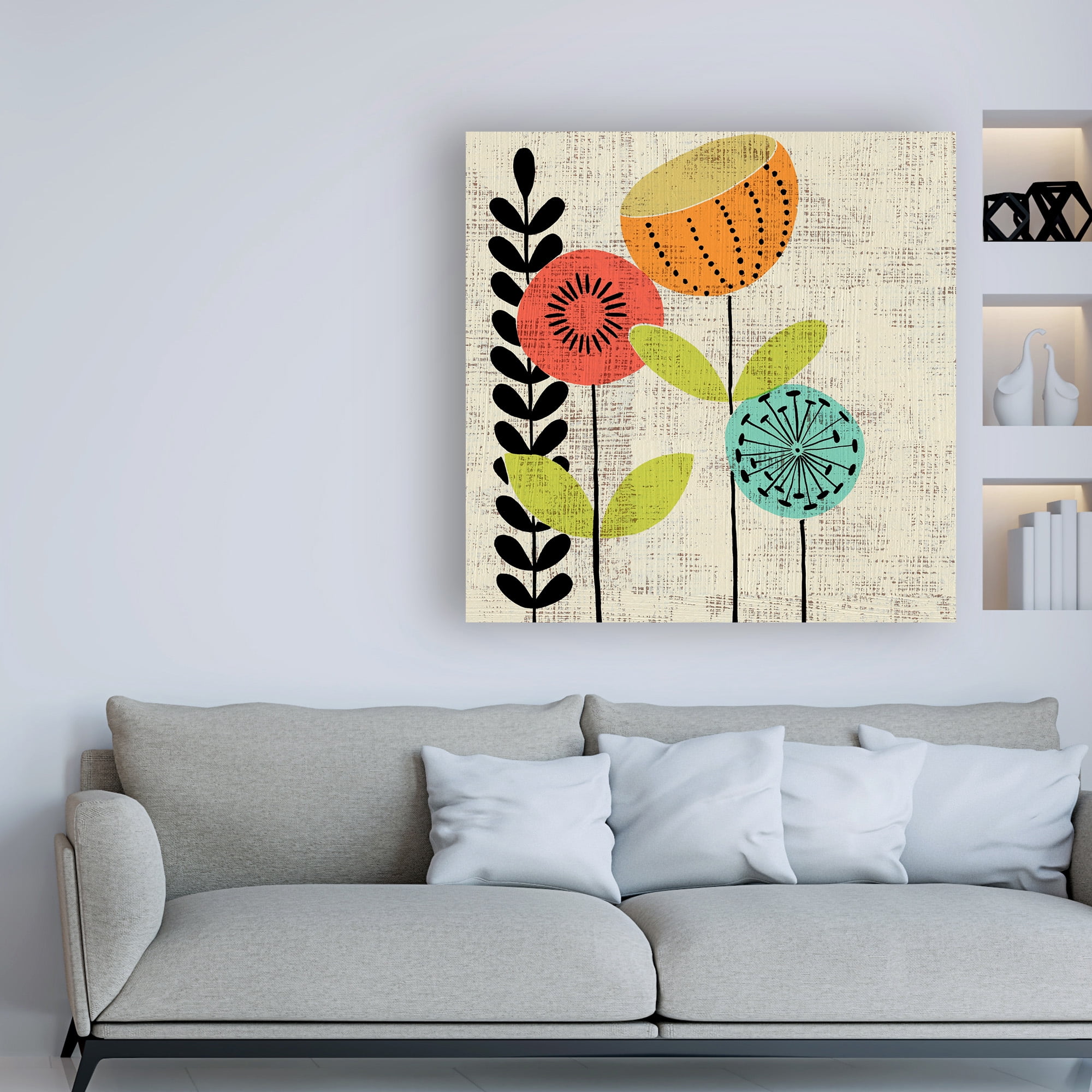 Trademark Fine Art 'Adas Garden II' Canvas Art by Chariklia Zarris