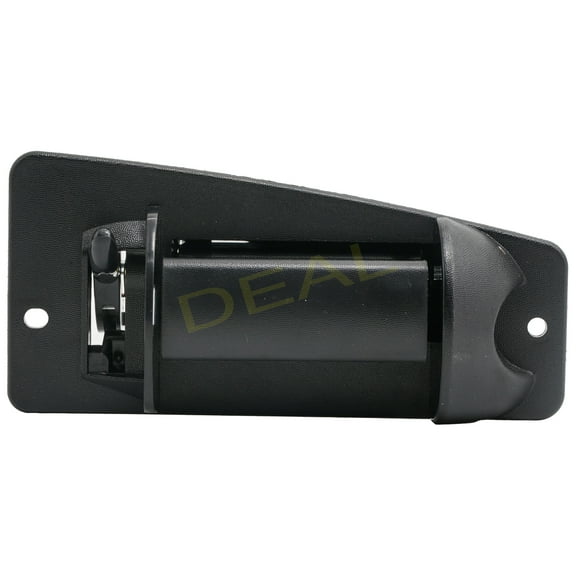 1pc Textured Black Passenger Right Hand Rear 3rd Side Door Handle Replacement Kit Compatible With 99-06 Chevy Silverado/GMC Sierra 07 Classic Body Extended Cab w/ Half Size Rear Doors