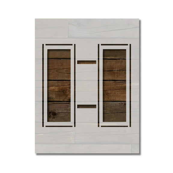 US Army Captain Stencil Template Reusable 8.5 x 11 Inches for Painting on Walls, Wood, Arts and Crafts by Stencilville