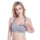 thumbnail image 1 of Sujetador De Alimentación Con Almohadilla Para Mujer Ropa De Cierre Frontal De Lactancia Para Embarazo (S Gris) Tmvgtek Mujer, 1 of 6