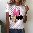 thumbnail image 5 of 2024 Camiseta de mujer de Anime Disney, camiseta de verano Y2k Kawaii, ropa de calle con gráficos de enfermera, moda coreana, ropa linda de Mickey Mouse, 5 of 5