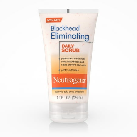 Neutrogena Blackhead Eliminating Daily Face Scrub With Salicylic Acid, Blackhead Scrub, 4.2 Oz. - Walmart.com