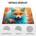 thumbnail image 3 of Bingfone Fiery Red Maple Leaf Fox ,18" x 24"Dish Drying Mat for Kitchen Counter,Ultra Absorbent Microfiber, 3 of 7
