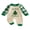 Green, variant on Cjfdfy Newborn Baby Girl Boys Christmas Jumpsuit Santa Claus Tree Plaid Long Sleeve Romper Little Baby Cute My First Christmas Fall Winter Outfits 0-18M